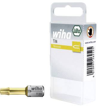 Wiha SB-Bit 7015 TiN 34748 Torx-Bit T 15 Chrom-Vanadium Stahl TiN, gehärtet C 6.3 1St.