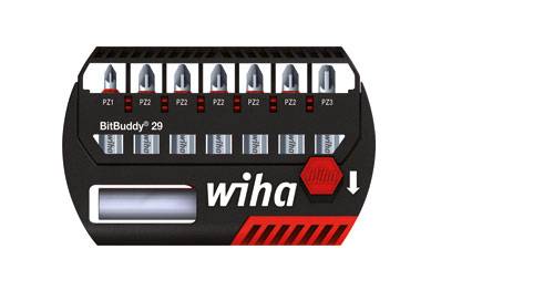 Wiha BitBuddy 29 7945-202 37318 Bit-Set 8teilig Kreuzschlitz Pozidriv Torsionszone