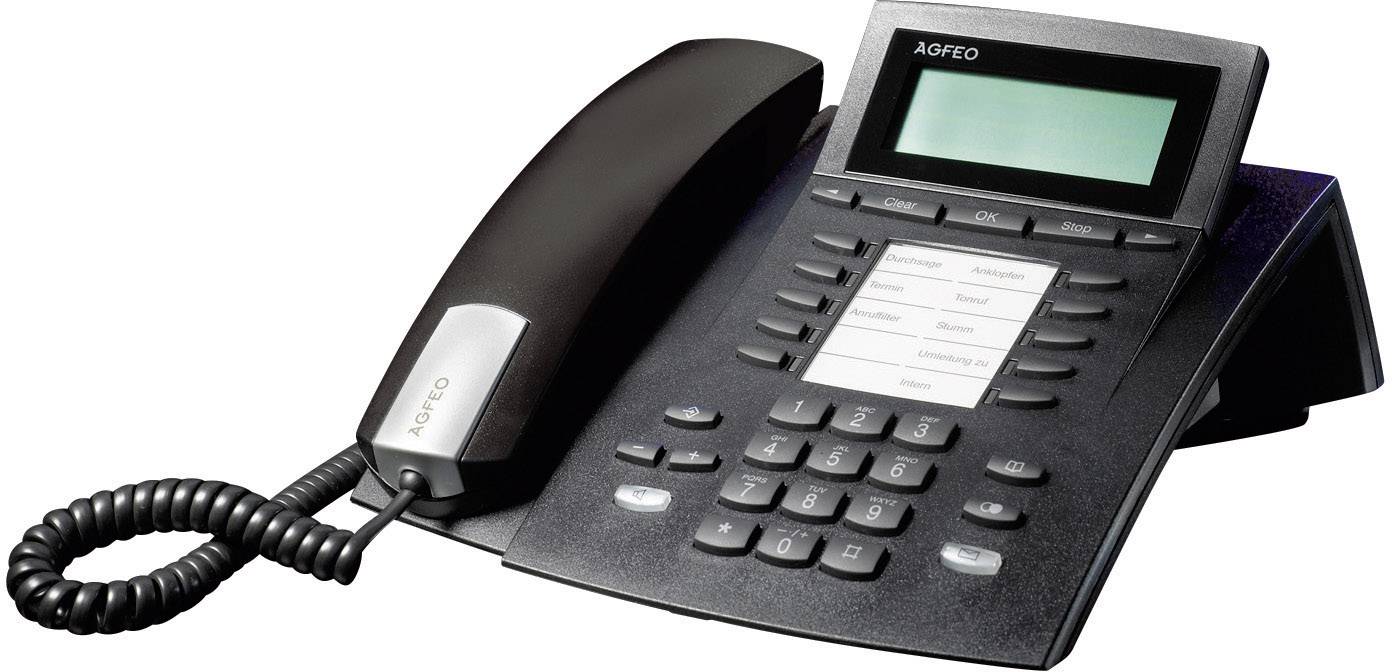 Agfeo Systemtelefon ST 22 Up0/S0 sw