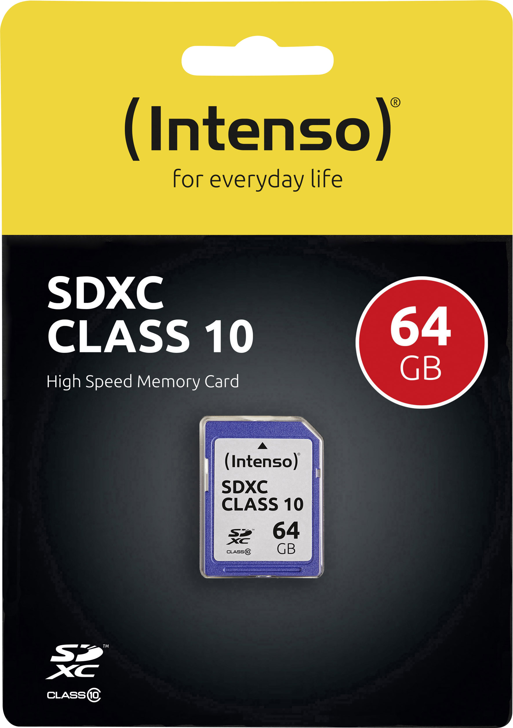 Intenso 3411490 SDXC-Karte 64GB Class 10