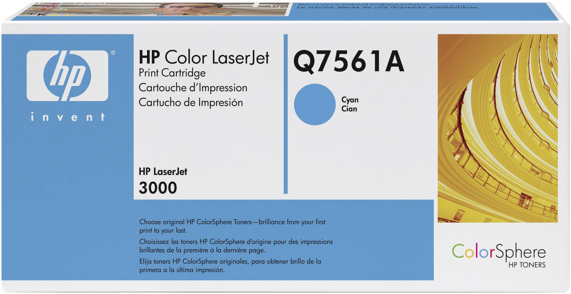 HP Toner 314A Original Cyan 3500 Seiten Q7561A