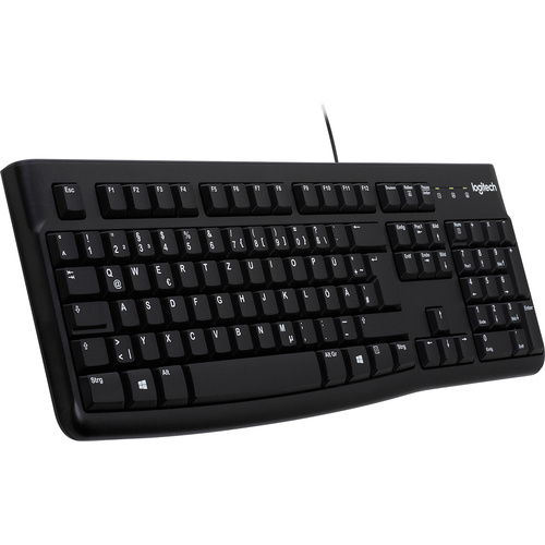 Logitech Keyboard K120 Business USB Tastatur Deutsch, QWERTZ, Windows® Schwarz