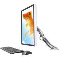 Ergotron MX Desk Mount LCD Arm 1fach Monitor-Tischhalterung 30,5 cm (12") - 76,2 cm (30") Silber Neigbar, Schwenkbar, Rotierbar Ergotron MX Desk Mount LCD Arm 1fach Monitor-Tischhalterung 30,5 cm (12") - 76,2 cm (30") Silber Neigbar, Schwenkbar, Rotierbar
