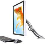 Ergotron MX Desk Mount LCD Arm 1fach Monitor-Tischhalterung 30,5cm (12") - 76,2cm (30") Silber Neigbar, Schwenkbar, Rotierbar