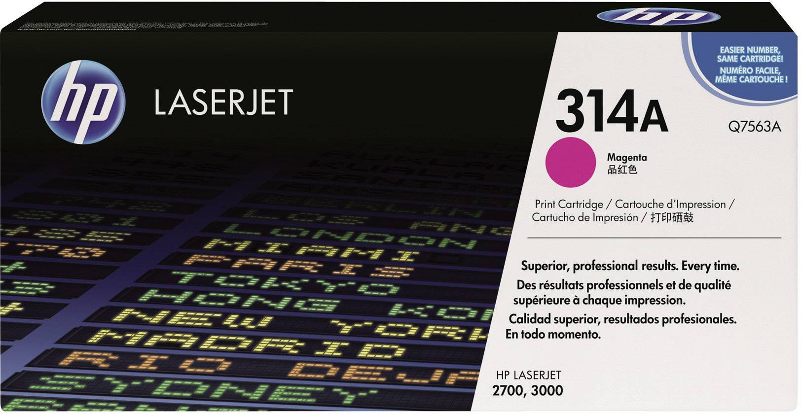 HP Toner 314A Original Magenta 3500 Seiten Q7563A