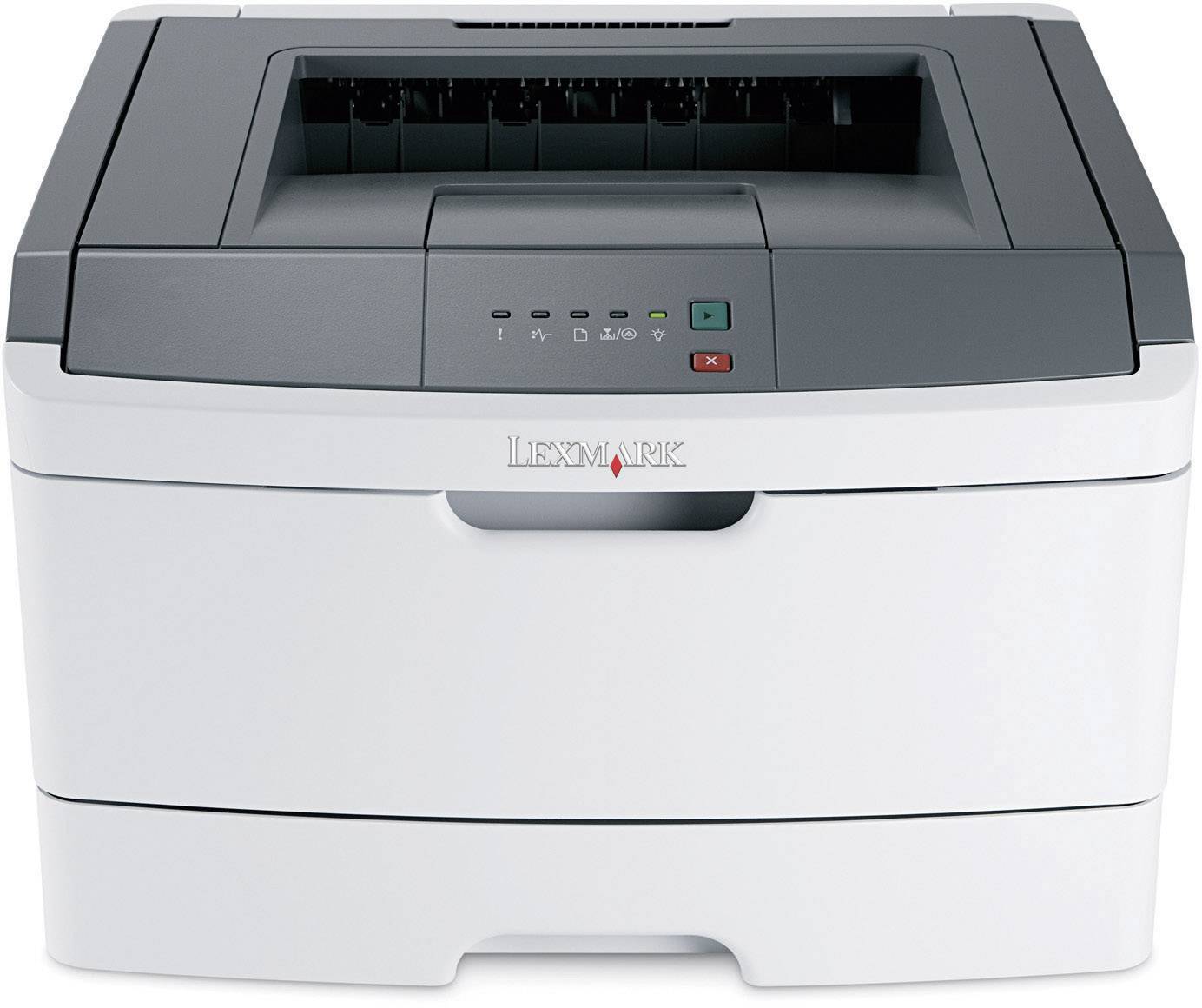 Lexmark E260, S/W-Laserdrucker, A4, USB,Parallel, 1200 x 1200 dpi, Max. 33 S./min (S/W)