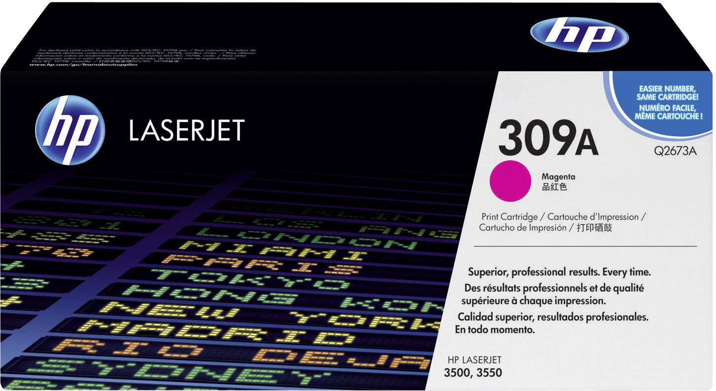 HP Toner 309A Original Magenta 4000 Seiten Q2673A