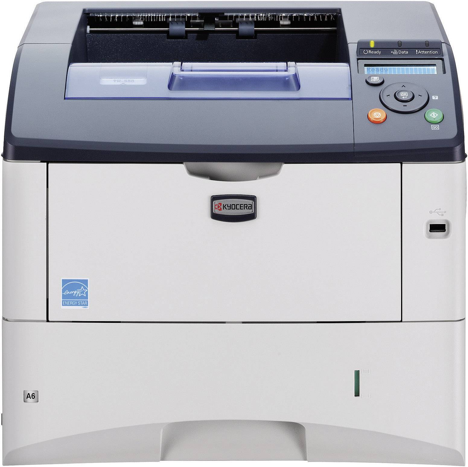 Kyocera FS-3920DN + KYOLife, S/W-Laserdrucker, A4, USB,LAN,Parallel,Duplex, 1200 x 1200 dpi, Max. 40 S./min (S/W)