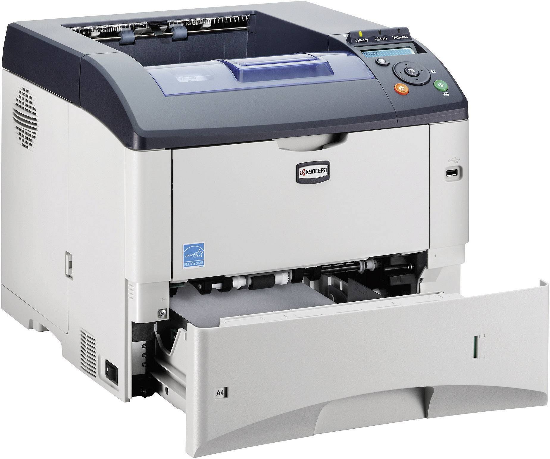 Kyocera FS-3920DN + KYOLife, S/W-Laserdrucker, A4, USB,LAN,Parallel,Duplex, 1200 x 1200 dpi, Max. 40 S./min (S/W)