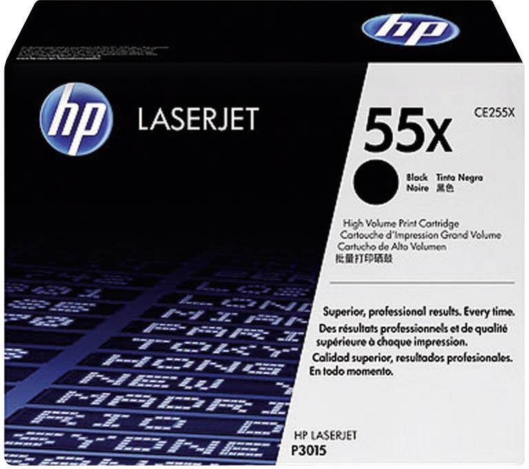 HP Toner 55X Original Schwarz 12500 Seiten CE255X
