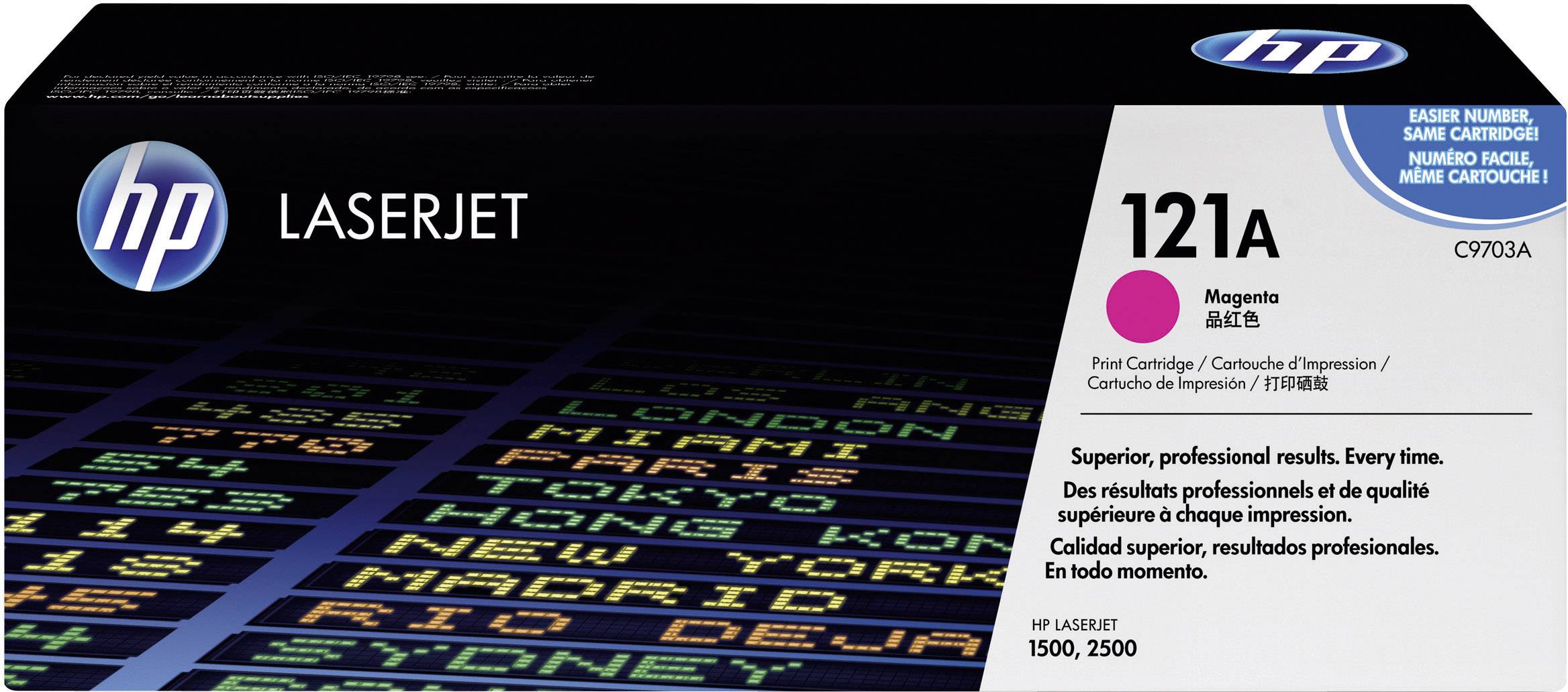 HP Toner 121A Original Magenta 4000 Seiten C9703A