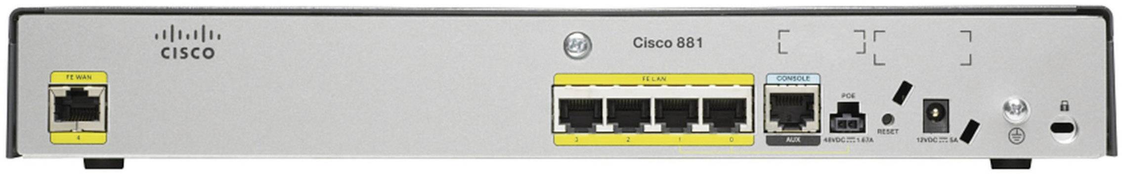 Cisco 81-SEC-K9 LAN-Router 100 MBit/s