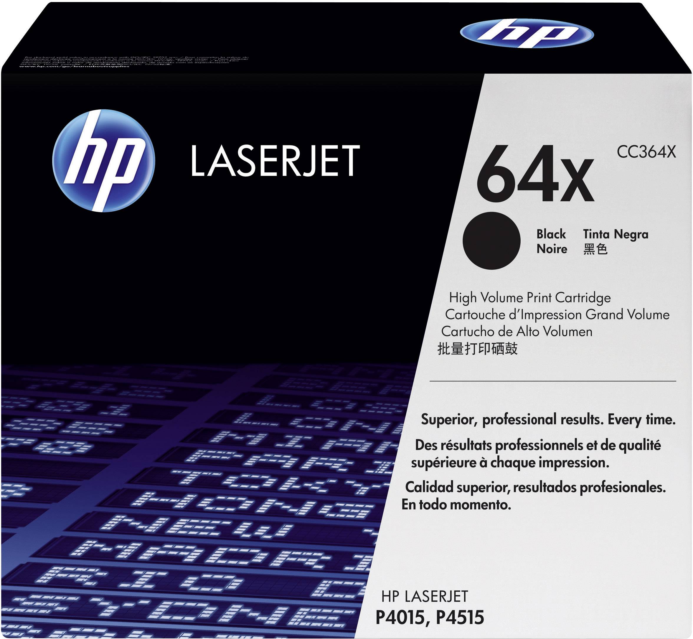 HP Toner 64X Original Schwarz 24000 Seiten CC364X