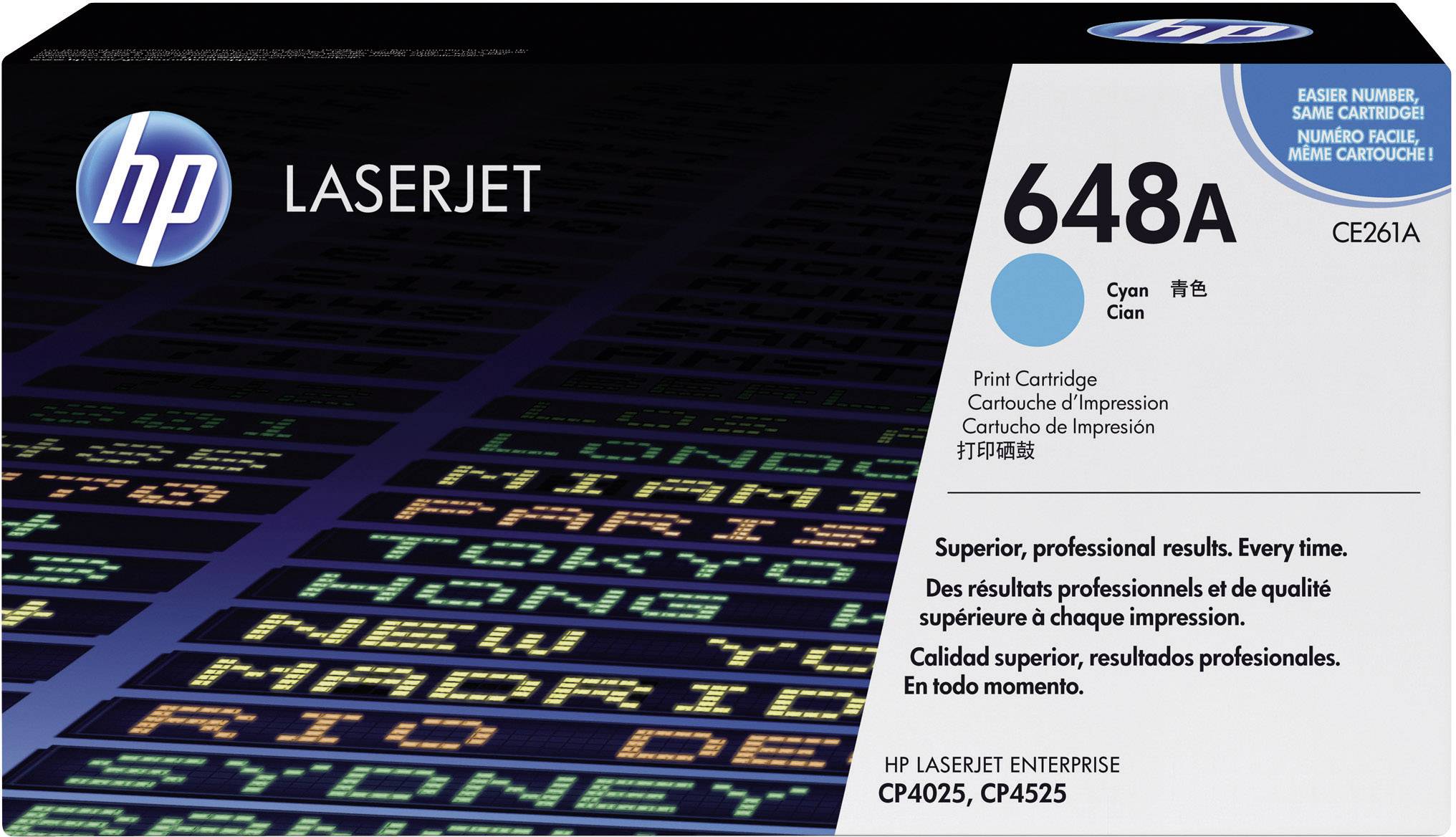 HP Toner 648A Original Cyan 11000 Seiten CE261A