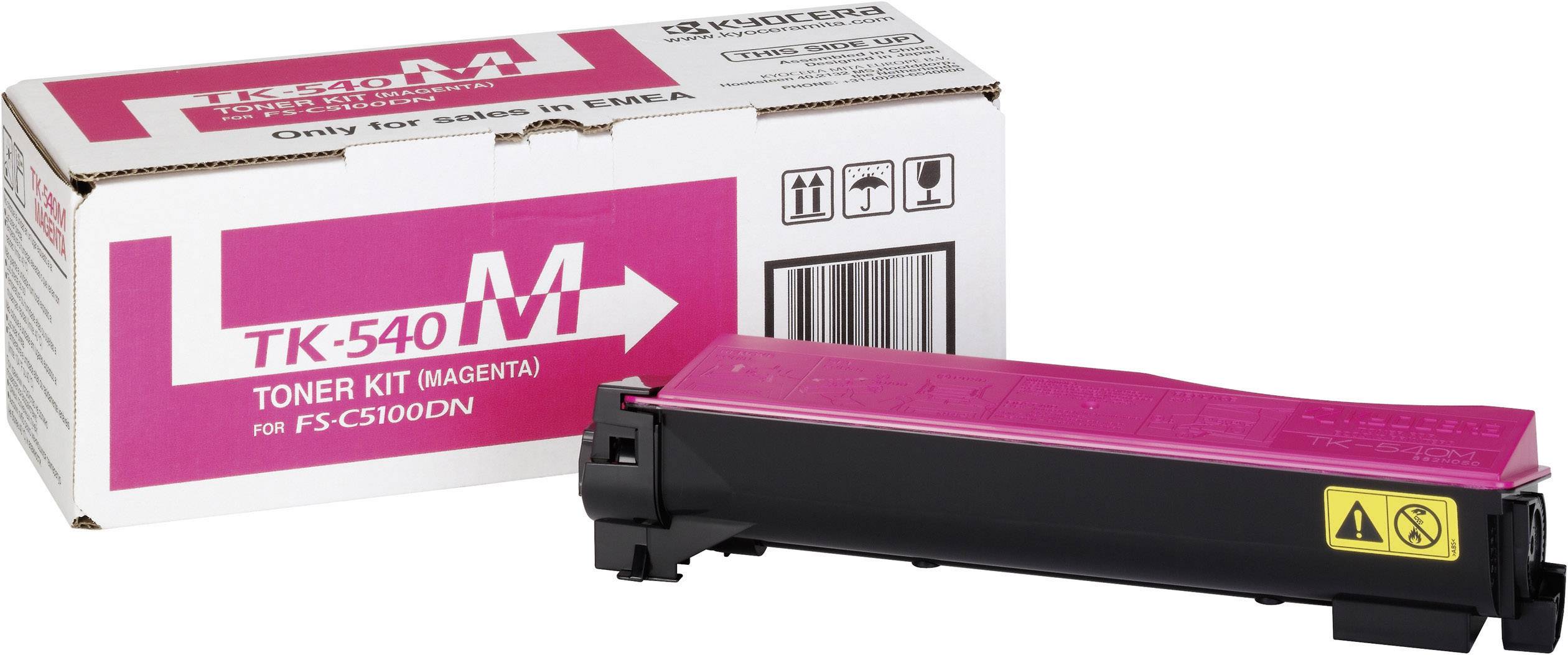 Kyocera Toner TK-540M Original Magenta 4000 Seiten 1T02HLBEU0