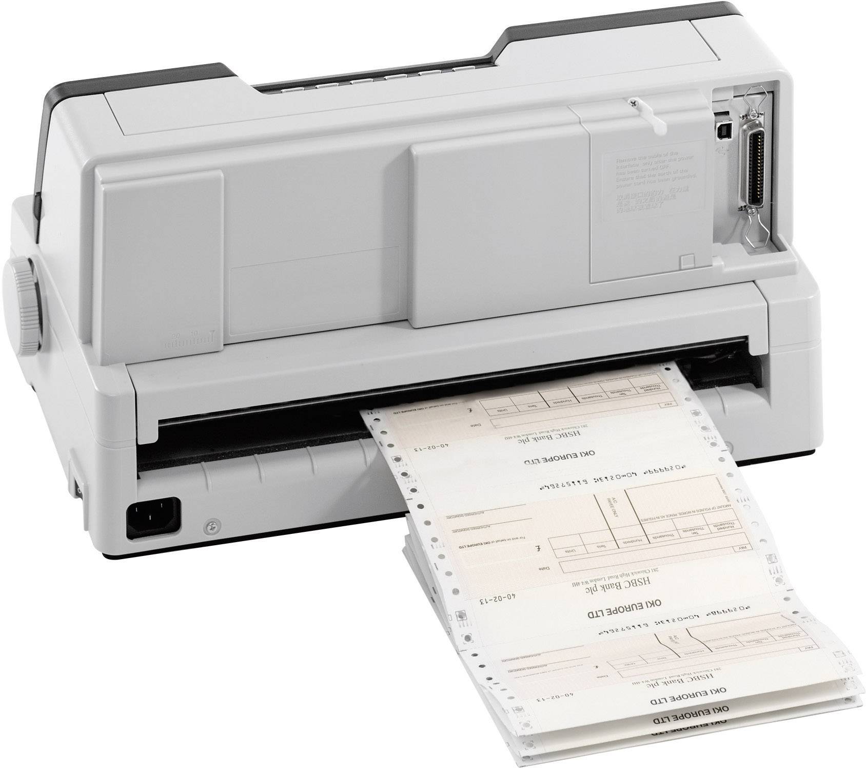 OKI ML6300FB-SC Nadeldrucker 450 Zeichen/s 24-Nadel-Druckkopf, Schmaler Einzug, Druckbreite 80 Zeichen USB, Parallel