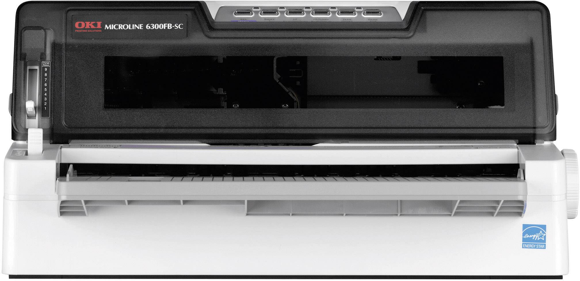 OKI ML6300FB-SC Nadeldrucker 450 Zeichen/s 24-Nadel-Druckkopf, Schmaler Einzug, Druckbreite 80 Zeichen USB, Parallel