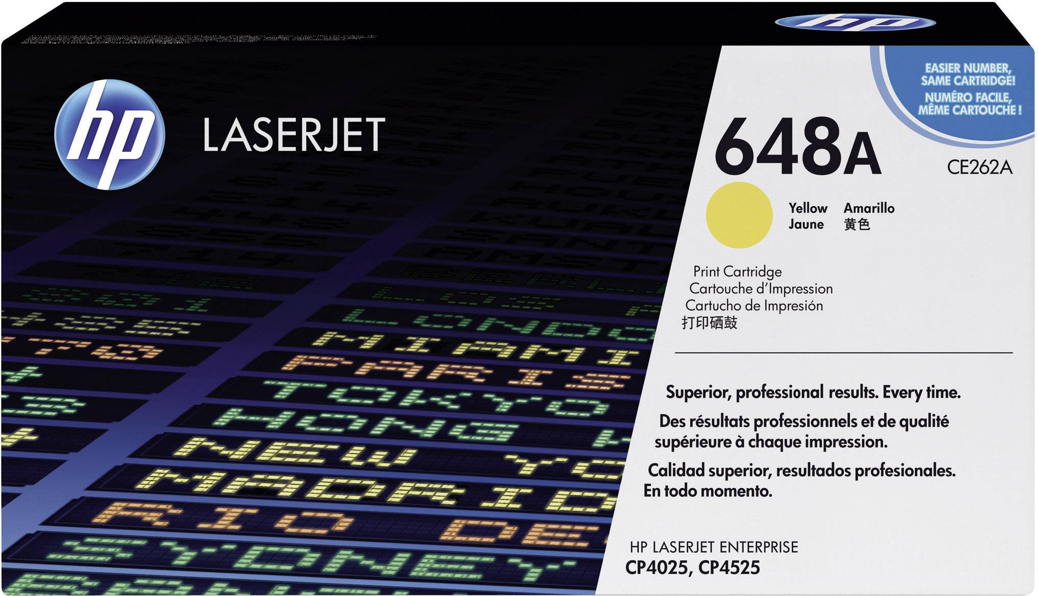 HP Toner 648A Original Gelb 11000 Seiten CE262A