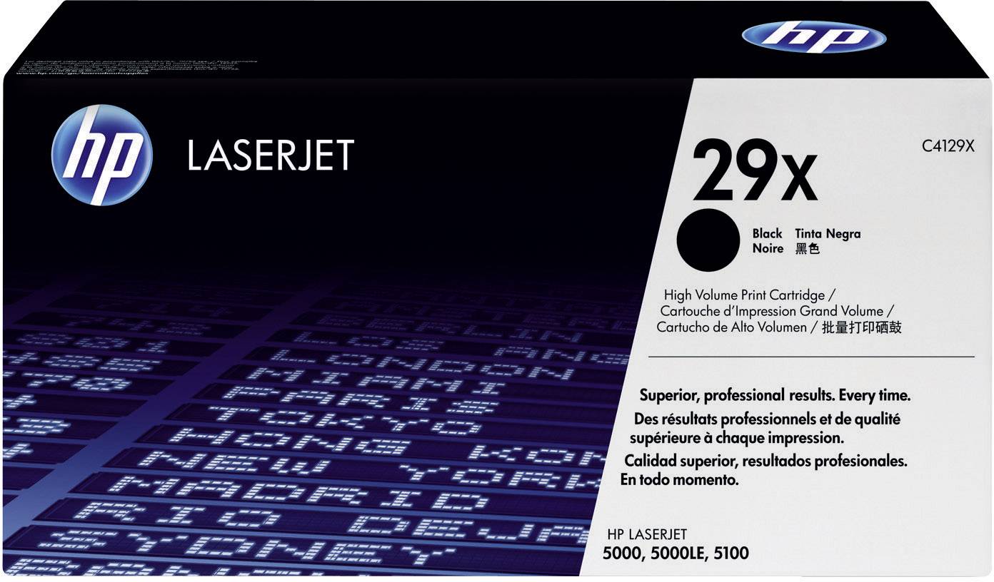 HP Toner 29X Original Schwarz 10000 Seiten C4129X