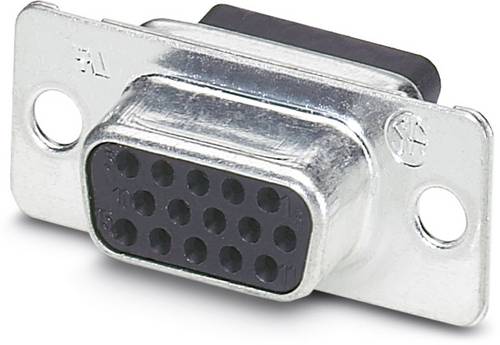 Phoenix Contact VS-09-BU-DSUB-HD-CD-B 1655124 D-SUB Buchsenleiste 180 ° Polzahl: 15 Crimpen 10 St.