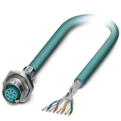 Phoenix Contact 1407877 Netzwerkkabel CAT 5 SF/UTP 8 x 0.14mm² Blau 1St.