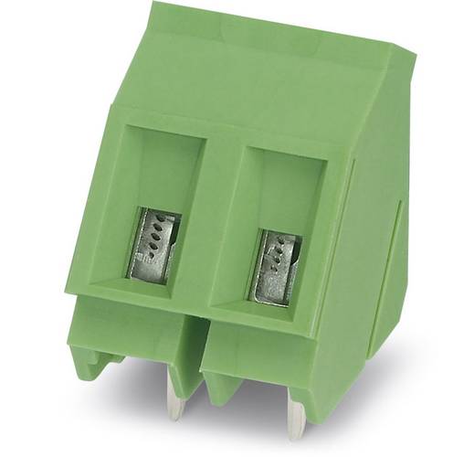 Phoenix Contact 1733729 Schraubklemmblock 2.50 mm² Polzahl 2 Grün 100 St.