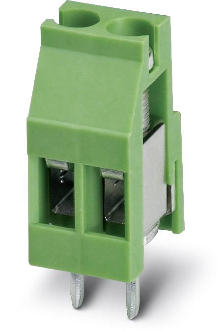 Phoenix Contact 1712342 Schraubklemmblock 2.50mm² Polzahl 2 Grün 50St.