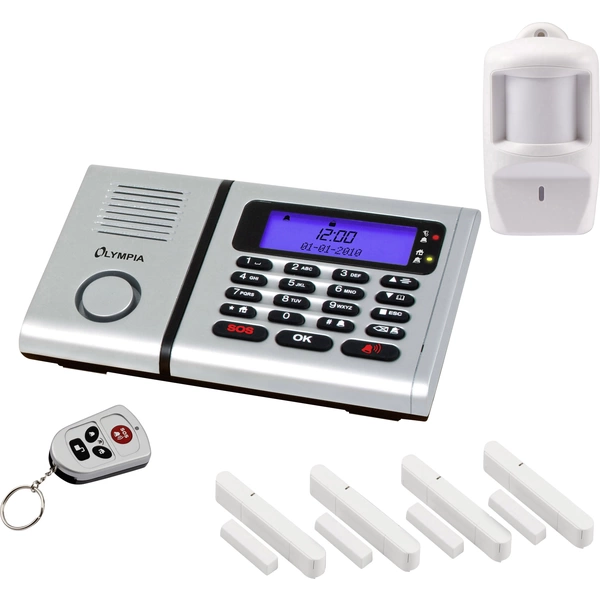Olympia Protect 6061 5940 Funk-Alarmanlagen-Set Olympia Protect 6061 5940 Funk-Alarmanlagen-Set