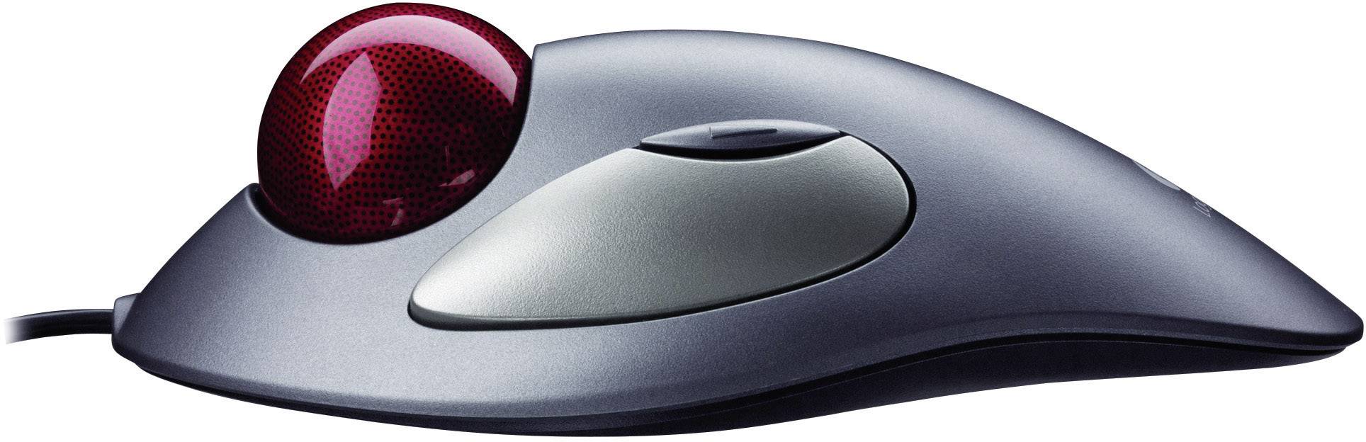 Logitech Trackman Marble Trackball USB Optisch Schwarz