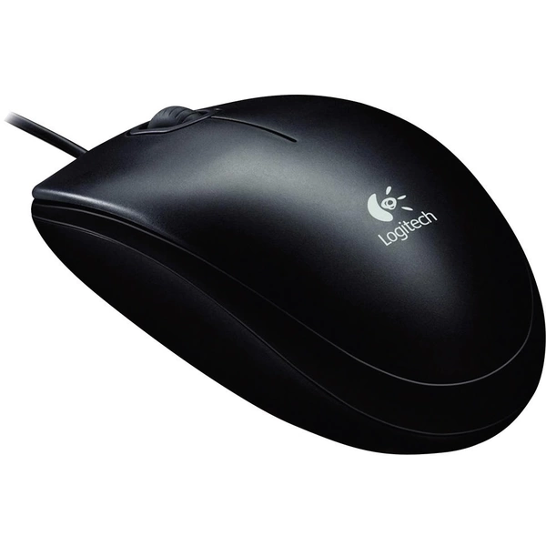 Logitech B100 Maus USB Optisch Schwarz 3 Tasten 800 dpi Logitech B100 Maus USB Optisch Schwarz 3 Tasten 800 dpi