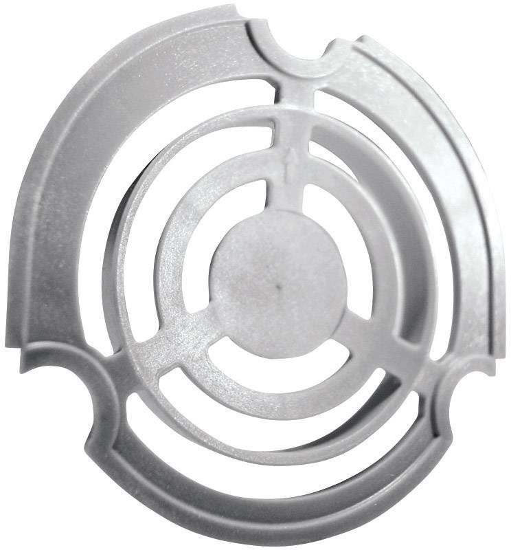 Fibox MB 10858 II Lüftergitter Kunststoff Lichtgrau (RAL 7035) 1St.