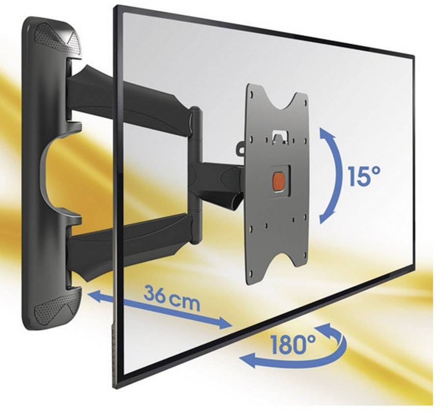 Vogel's Base 45 S TV-Wandhalterung Ausziehbar 48,3 cm (19") - 101,6 cm (40") Neigbar+Schwenkbar