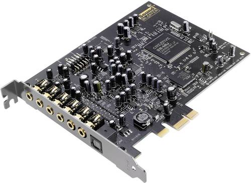 Sound Blaster 7.1 Soundkarte, Intern SoundBlaster Audigy RX PCIe x1 Digitalausgang
