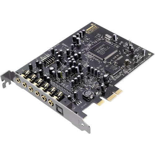 Sound Blaster 7.1 Soundkarte, Intern SoundBlaster Audigy RX PCIe x1 Digitalausgang