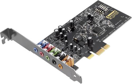 Sound Blaster SoundBlaster Audigy FX 5.1 Soundkarte, Intern PCIe x1 externe Kopfhöreranschlüsse  - Onlineshop Voelkner