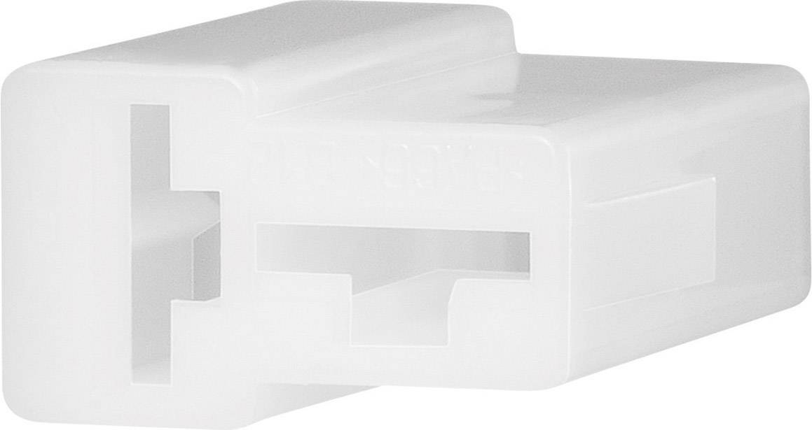 TE Connectivity Buchsengehäuse-Kabel FASTIN-FASTON Polzahl Gesamt 8 Rastermaß: 9.10 mm 163007