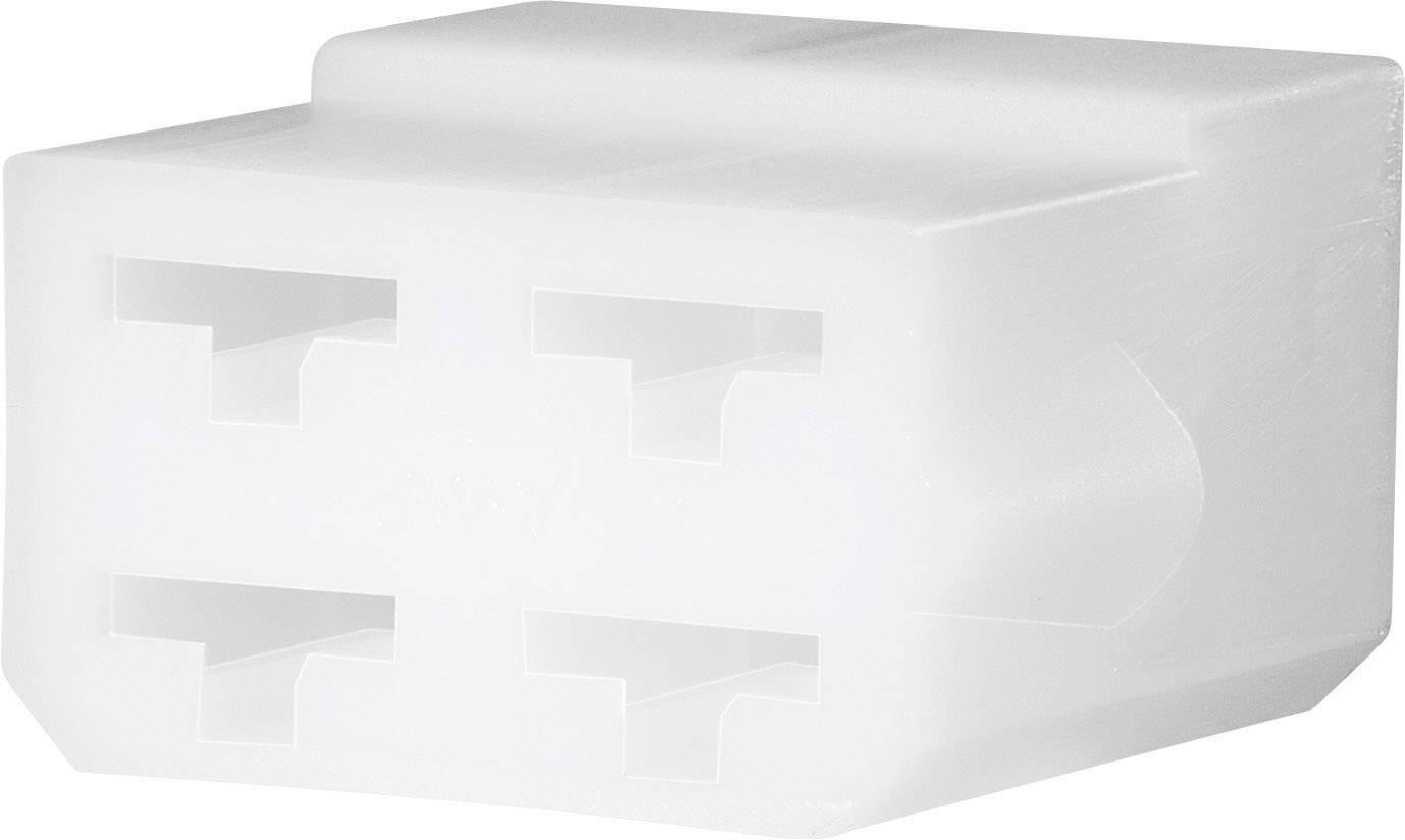TE Connectivity Buchsengehäuse-Kabel FASTIN-FASTON Polzahl Gesamt 4 Rastermaß: 10.80mm 180900