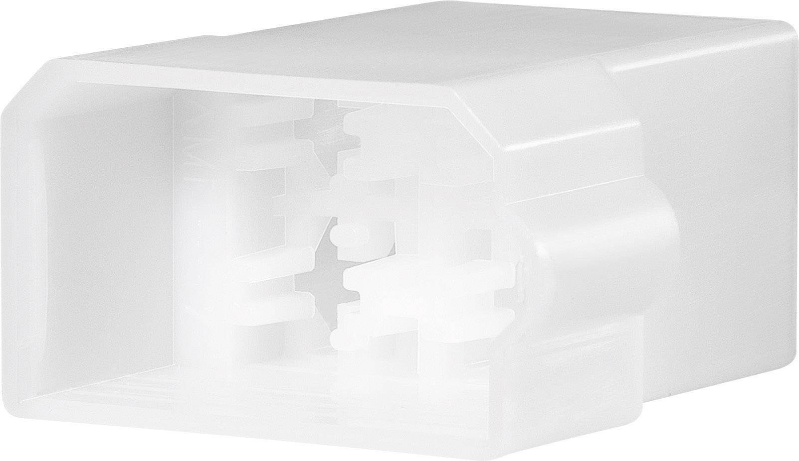 TE Connectivity Buchsengehäuse-Kabel FASTIN-FASTON Polzahl Gesamt 8 Rastermaß: 9.10mm 163008