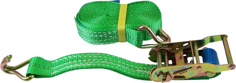 Berger & Schröter 60036 Zweiteiliger Spanngurt Zugkraft LC Niederzurren (einzeln/direkt)=1000 daN (L x B) 6m x 35mm Ratsche