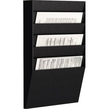 Paperflow Wand-Sortiertafel H 6F A4H1X6.01 DIN A4 schwarz