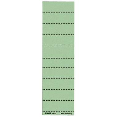 Leitz Beschriftungsschild 19010055 blanko 4zeilig grün 100 St./Pack.
