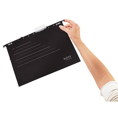 Leitz Hängemappe ALPHA Active 19253095 DIN A4 schwarz 5 St./Pack.