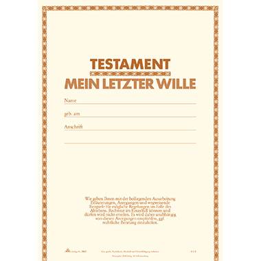 RNK Testament 2812 DIN C5 5teilig