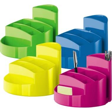 HAN RONDO 17460-12 Stifteköcher Weiß Anzahl der Fächer: 9