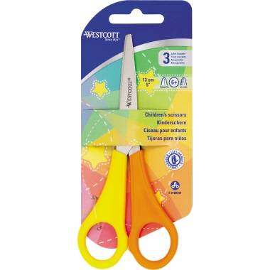 Westcott Kinderschere E-21596 00 13cm 5 Zoll Linkshand spitz ge/or