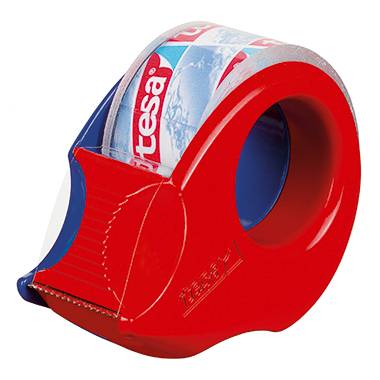 tesa Klebeband-Abroller 57858-00000 Blau, Rot