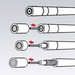 Knipex 16 60 05 KOAX Kabelentmanteler Geeignet für Koaxialkabel 4 bis 12mm RG58, RG59, RG62