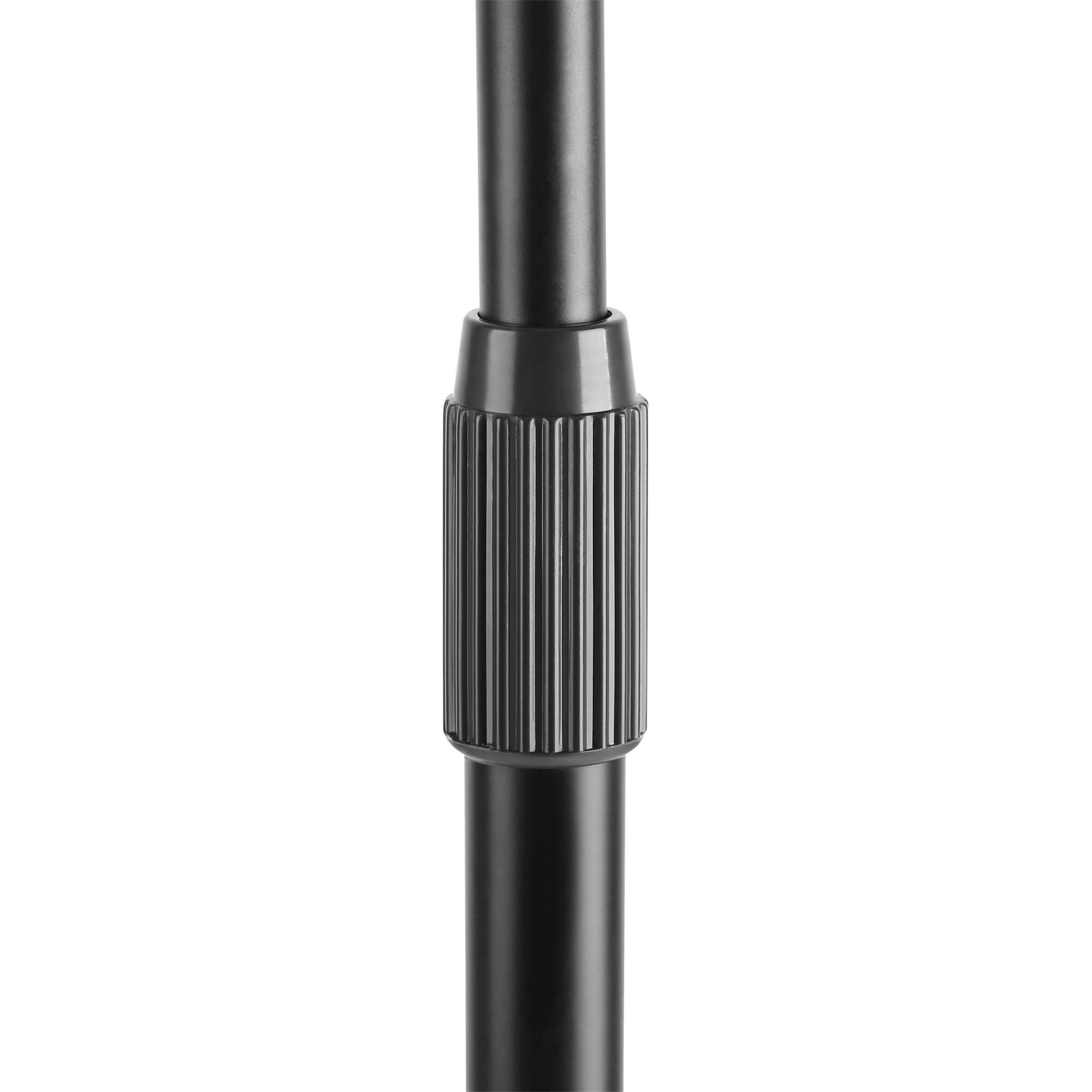 InLine® Lautsprecherständer Teleskop 68-110cm, 2 Stück, schwarz