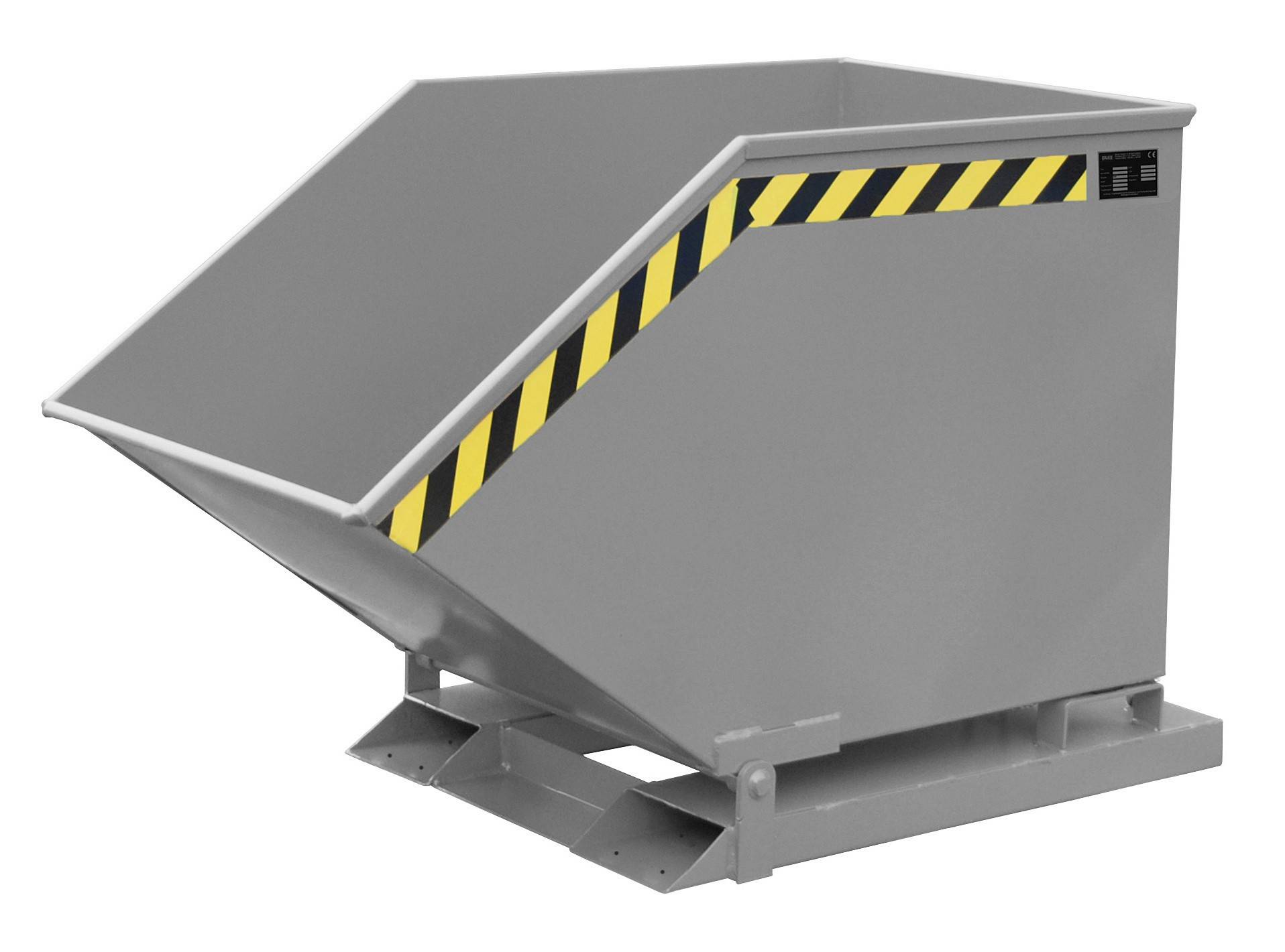 Kippmulde KK 400, lackiert, Mausgrau