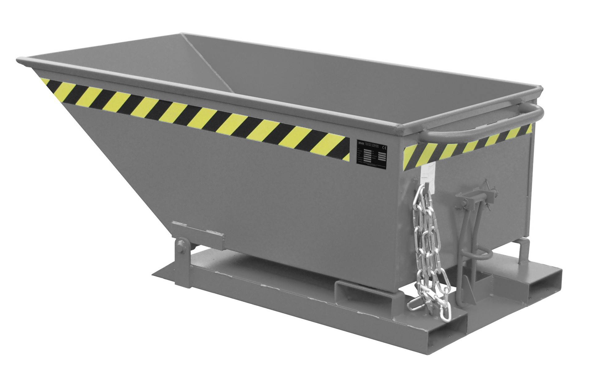 Kippmulde KN 250, lackiert, Mausgrau